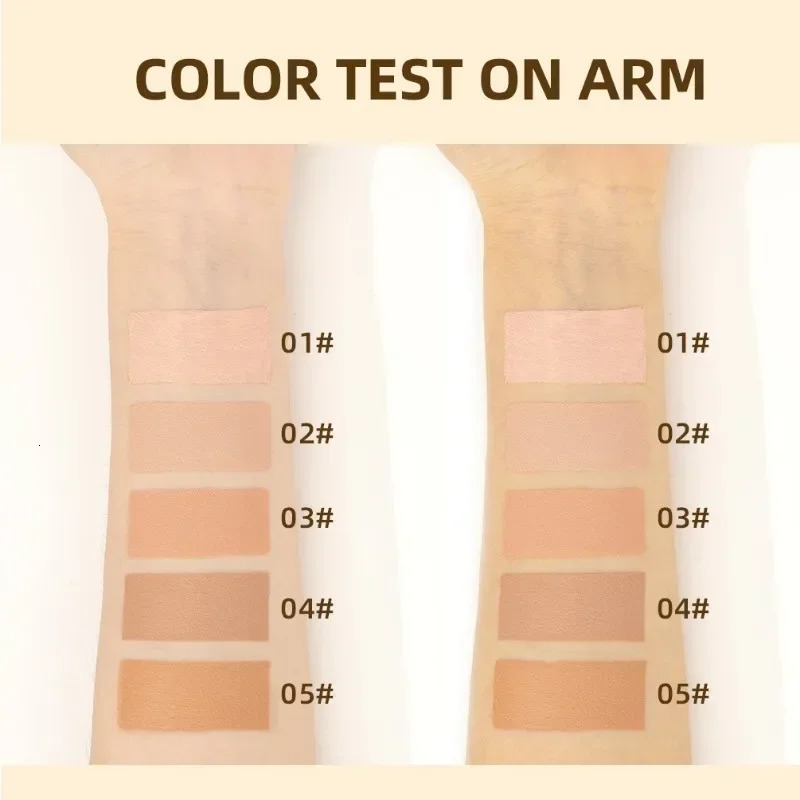 Liquid Foundation Cream Concealer Stick 6 Color Full Coverage Oil-control Natural Lasting Concealer BB Cream Makeup 250813