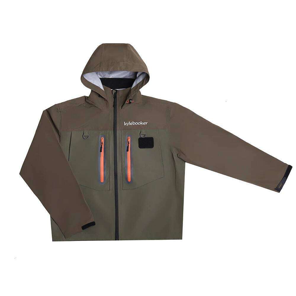 Men's Breathable Fly Wading Waterproof Wader Jacket Clothes Outdoor Hunting Fishing Clothing