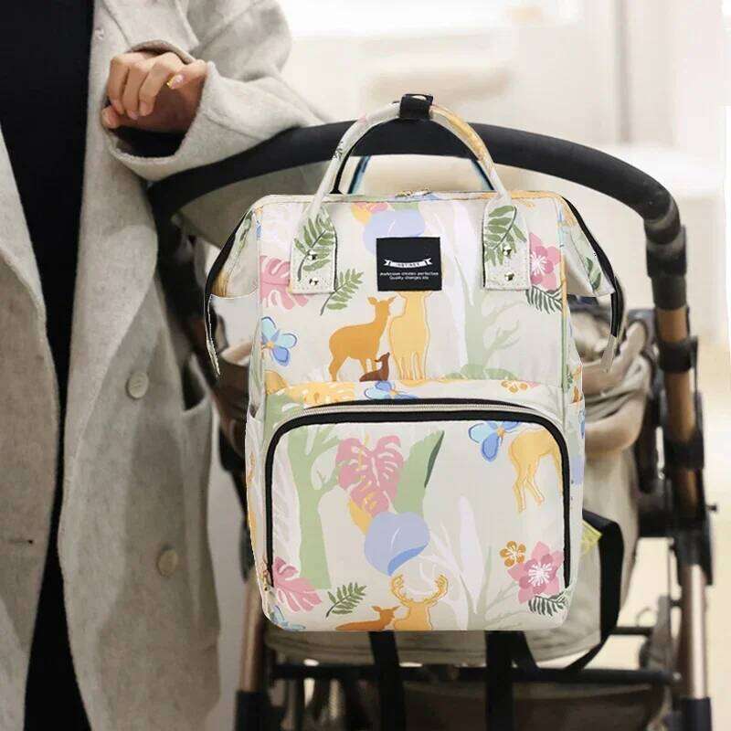 Fashion Oxford Shoulder Mother and Bag Mami Outdoor with Baby Insulated Milk Backpack Portable Storage