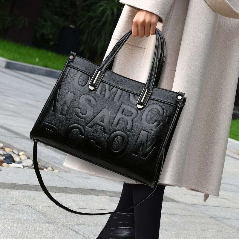 New Handheld Tote Commuting Large Capacity Letter Versatile Women's Bag