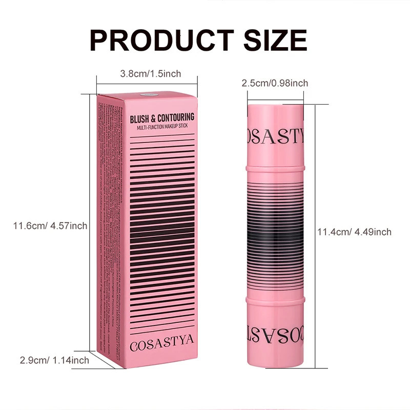 Blush and contour multi-purpose stick. Simplify your daily makeup routine. Each duo of powder blushes will enhance your look 250813