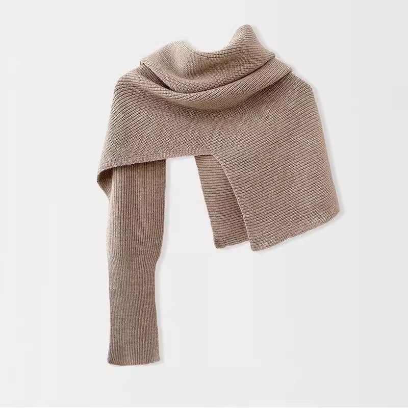 K1655 Autumn and winter neck protection high-end shawl decoration with skirt stylish outer wear female net celebrity shawl warm neck protection scarf