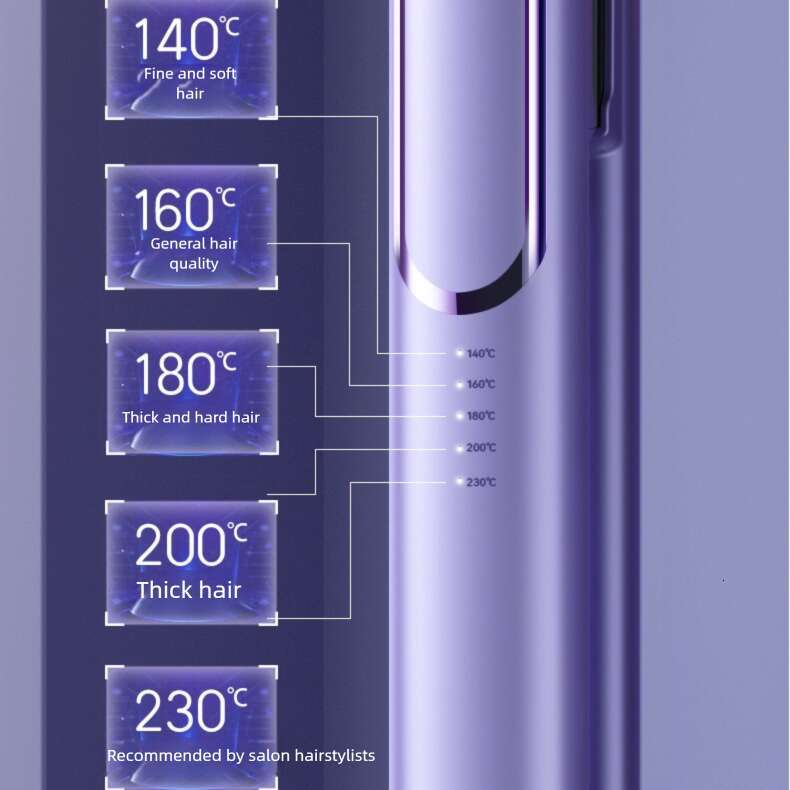 Curler Dual Use Hair Friendly Adjustable Temperature Small Iron For Bangs Straightener And Curling Tool