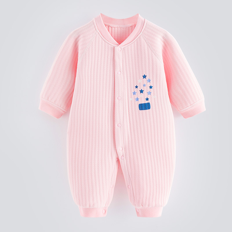 baby boys winter thermal romper warm comfortable