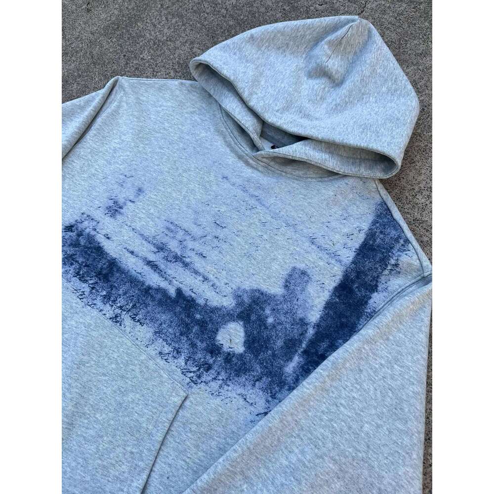 Gothic Retro Aesthetic Graphic Printing Oversize Fleece Hoodie Couple Y2k New Popular Haruku Hip-Hop Casual Joker Street Wear