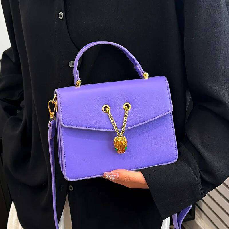 Designer Luxury Trendy Minimalist Crossbody Bag For Women Vintage Leather Messenger Purse With Letter Designer Paris Shopper