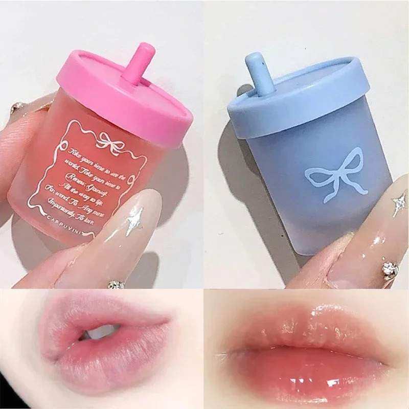 Blueberry Juice Solid Lip Mask Nourishing LipBalm Lasting Hydrating Jelly Lipstick Water Light Gloss Lip Glaze Tint 250813