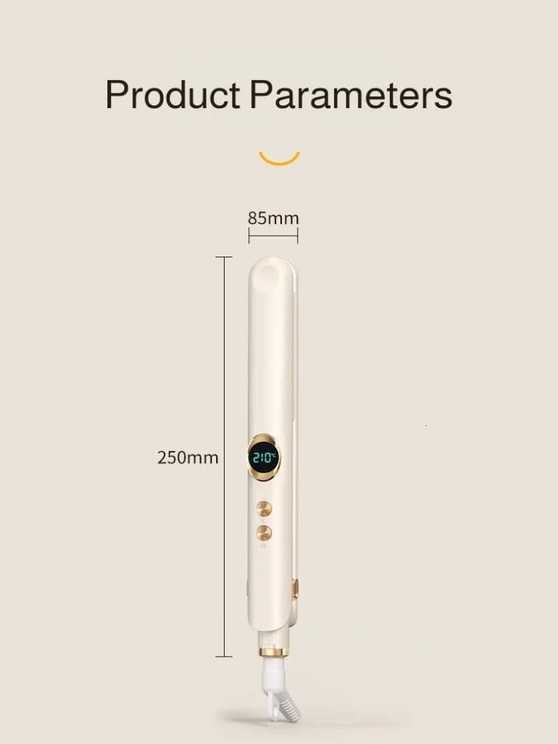 Womens Curling Iron Splint Straight Board Dual-purpose Comb Does Not Hurt Hair Anion Power Splints W250814