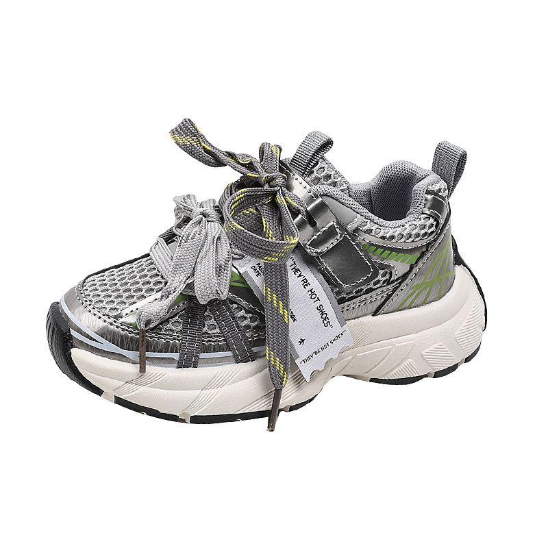 Kids Shoes 2025 Spring Summer Children Casual Shoes Kidsnest for Girls Boys Fashion Design Style Soft Sole Anti-slip Toddler Shoes Size 21 - 30 K0653