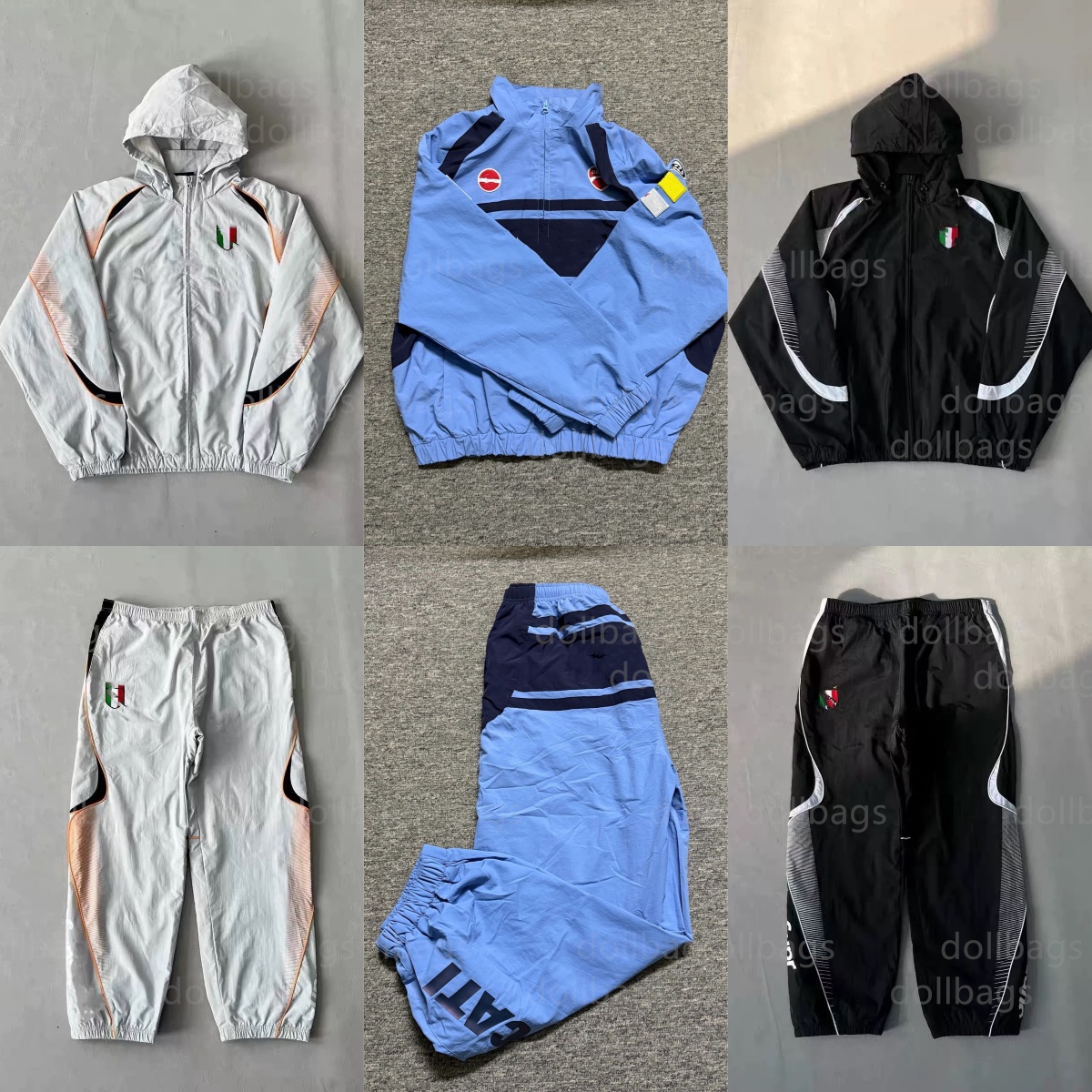 2025 Designer Men Jacket Spring Hip Hop Stand Collar Jacket Pants Men Women Casual American Motorcycle Style Set Jacket size S-XL