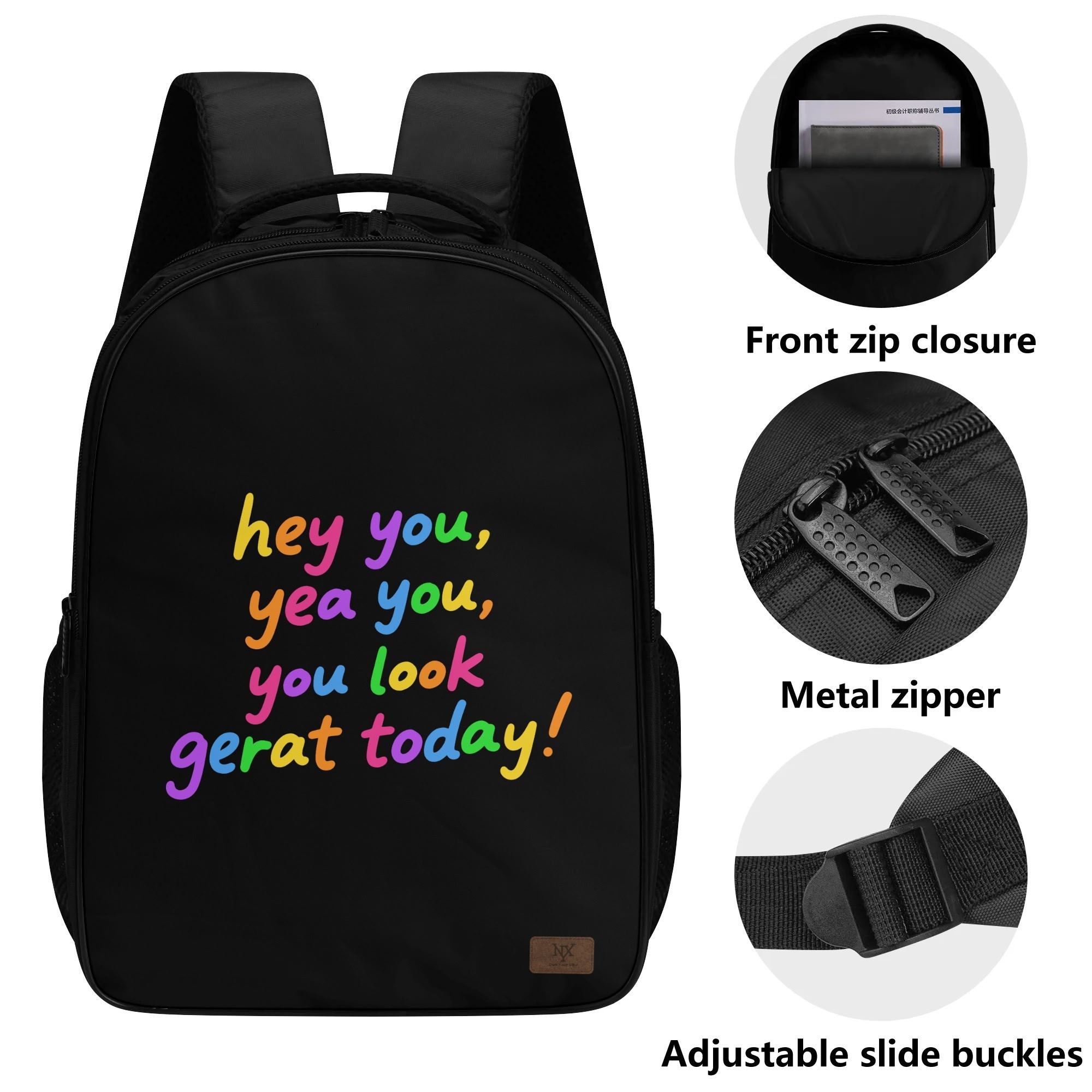 NXY high quality backpack luxury bag Women backpacks designer bookbags back packs womens fashion all-match Large capacity colorful letters schoolbag