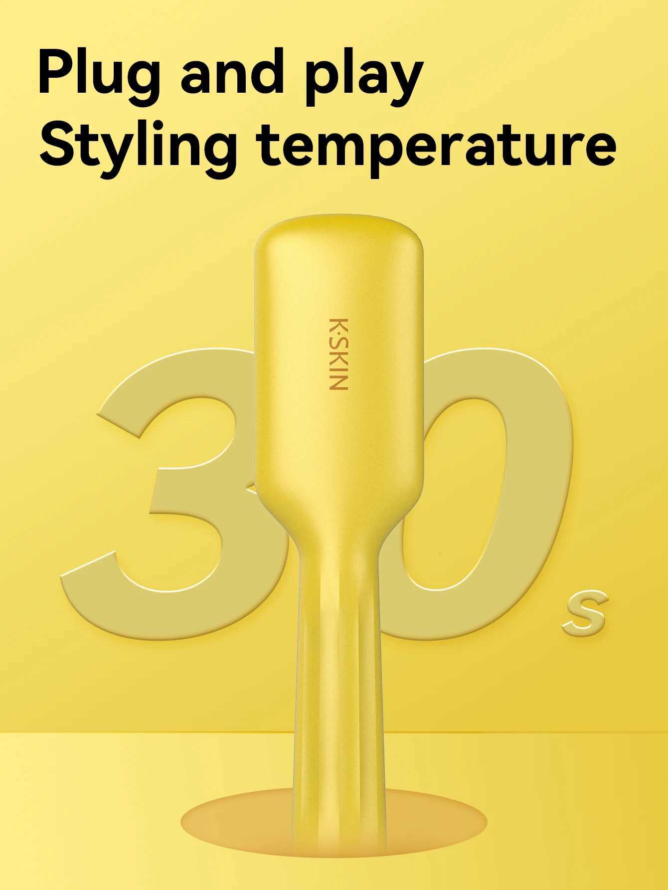 DropShipping Electric Cute Hair Brush Anions Fast Hair Care Styling Tools Heating Straightened Comb W250814