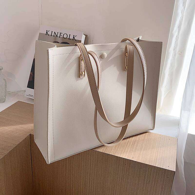 Spring Summer Commuting for Women 2025 Trendy New Fashionable Office NEW free shipping Large Capacity Versatile Shoulder Tote Bag