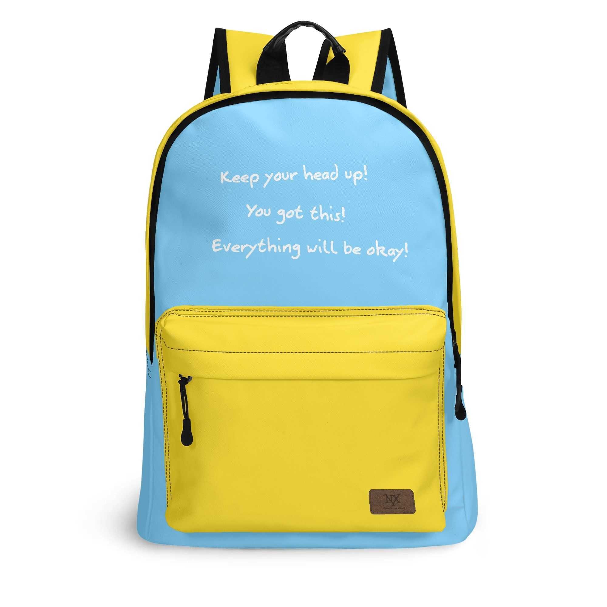 NXY 17 Inch Twill PU Leather School Backpack Mens Designer Laptop Bag Student Book Bags Simple Women Large Travel Backpacks 250814