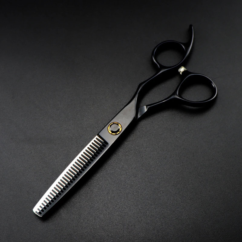 Customize /name JP440c 6 black Bearing hair scissors haircut thinning barber tools cutting shears hairdresser scissors 250812