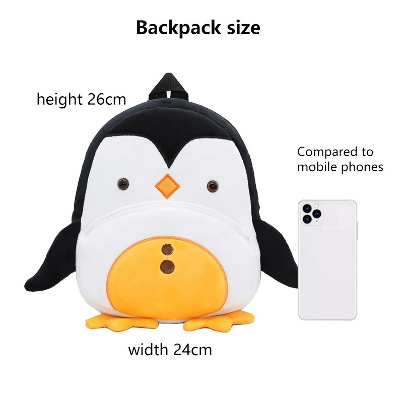Cute Animals Cartoon Plush Children Backpacks Schoolbag Girls Boys casual Baby Bags 250813
