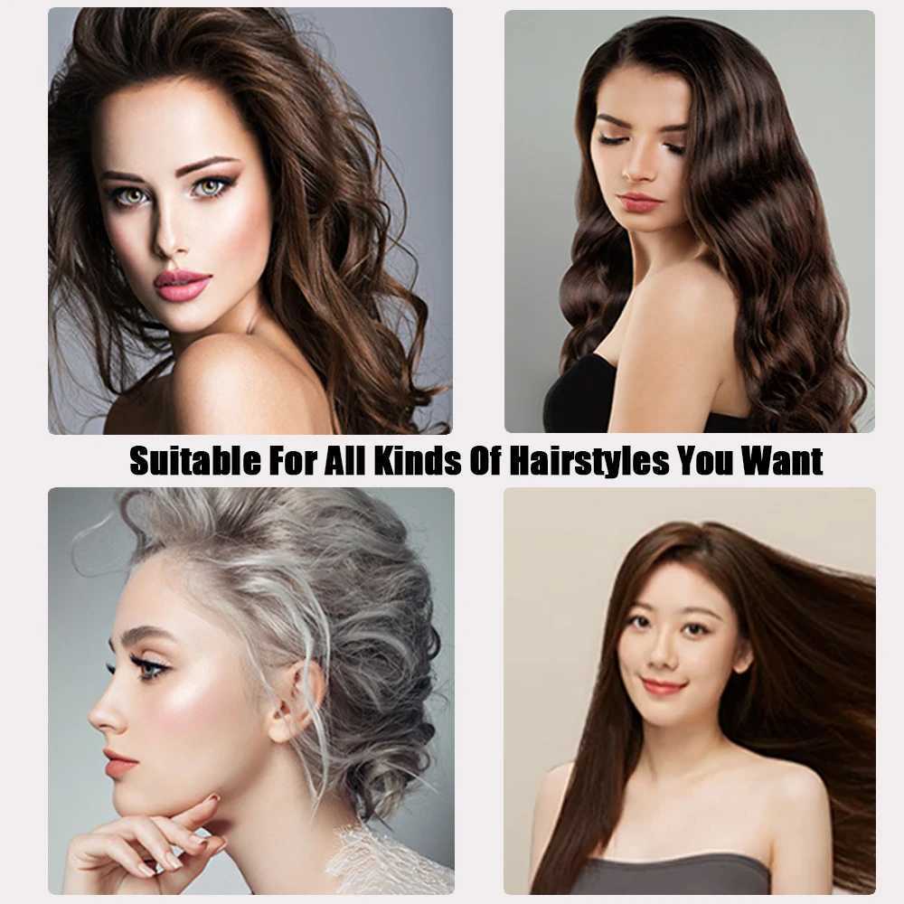 Pink Ceramic Flat Iron Hair Straightener for Smooth Finish Ceramic Floating Plates Quick Heat Up Pro Salon Curler Hair Wand W250814