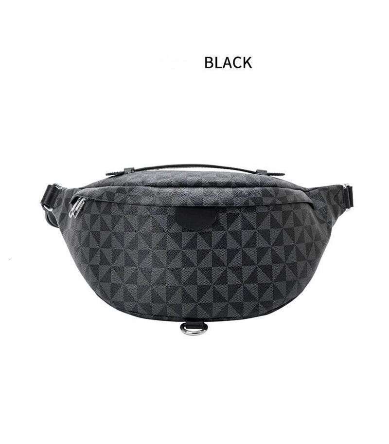 Light waist pack women's new fashion large capacity printed crossbody chest bag