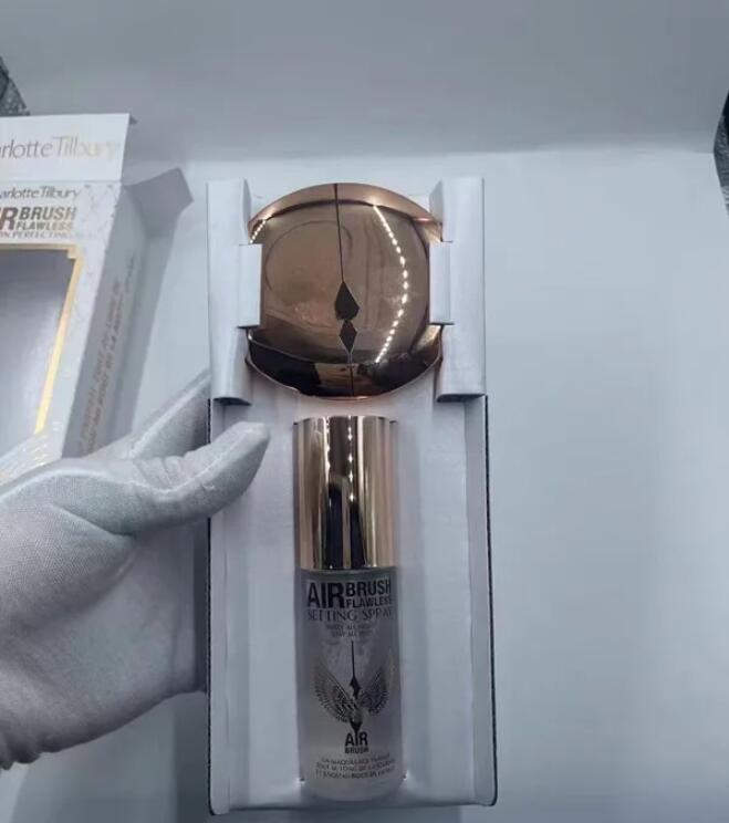 New Makeup Set Air Brush Flawless COMPLEXION PERFECTING SET 8ml Powder Compact No. 1 Palette 34ml Setting Spray Top quality 8g 0.28oz Cosmetics