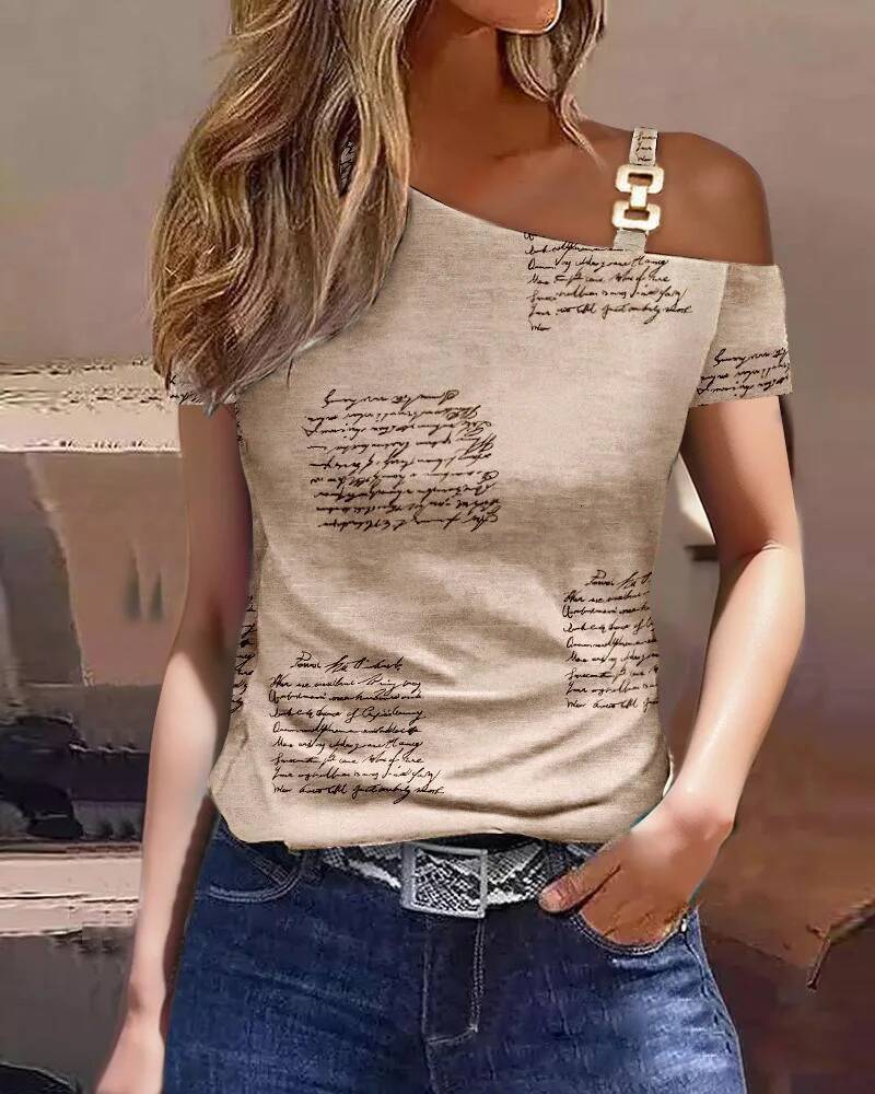 2025 women's summer pleated short sleeved loose fashion T-shirt chic and elegant solid color O-neck top casual simple full T-shirt street wear sh