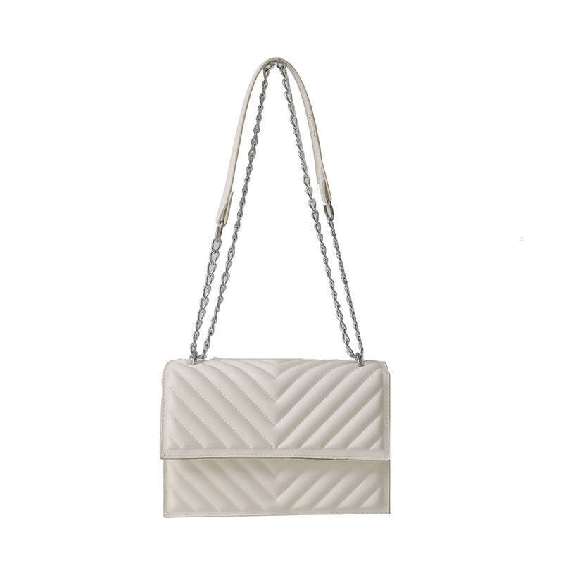 Women's Bags Embossed Quilted Fashion Simple Trendy Chain 2025 New Stylish Single Shoulder Crossbody Bag