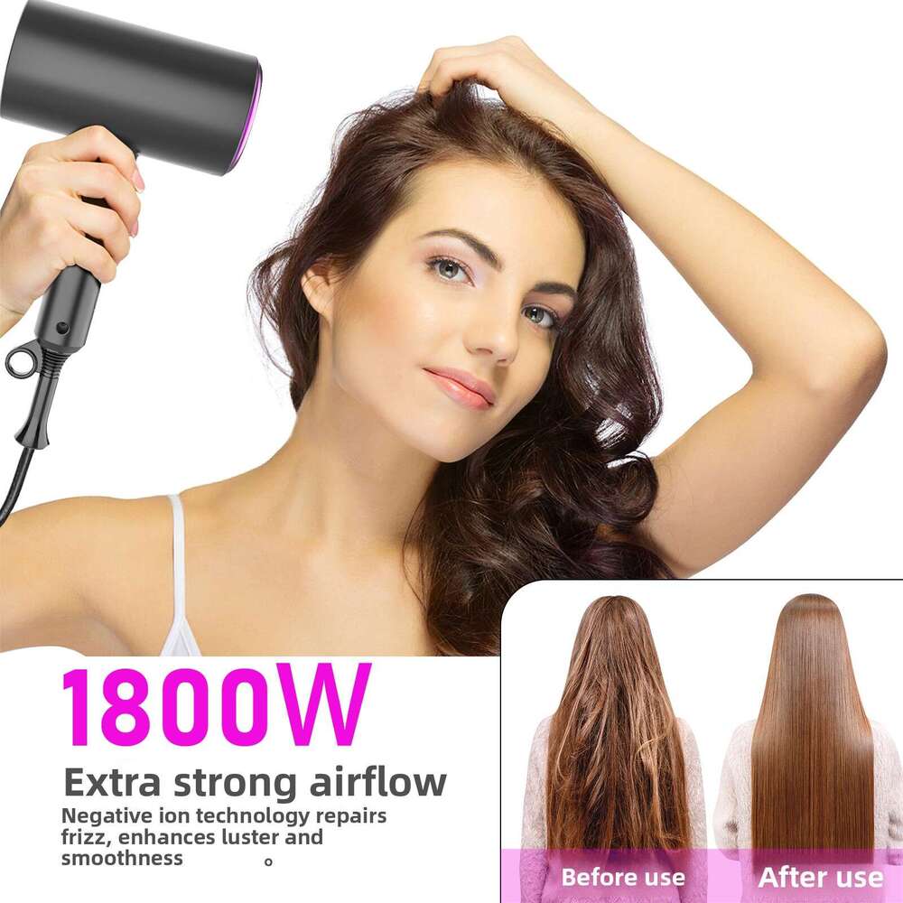 Japanese American Standard Electric Negative-Ion Foldable Portable High Power Household Hair Dryer