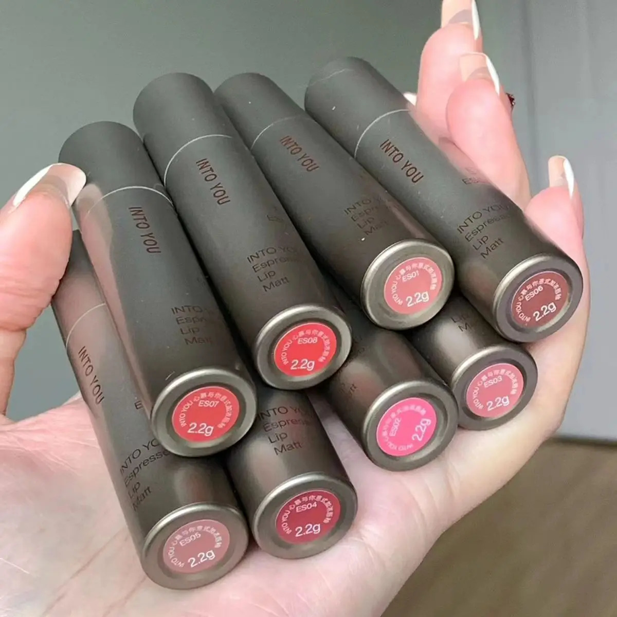INTOYOU Matte Lipstick Longlasting Lip Clay Velvet Waterproof Lip Gloss Non-sumdge Non-stuicky Lip Stain Espresso Lips Makeup 250812