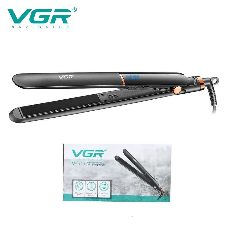 515 VGR Small Flat Iron Short Hair Pencil Flat Iron Mini Hair Straightener Tiny Hair Straightening Ceramic Beard Straightener W250814