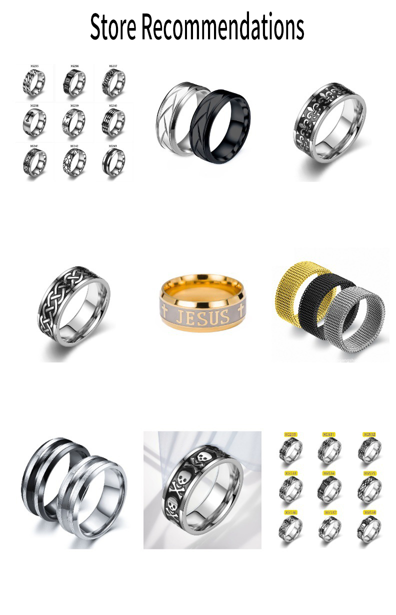 Stainless Steel Ring with Titanium Finish: Durable Fashion Statement for Modern Men Fashionable and Stylish Titanium Steel Ring for Single Trendy Men