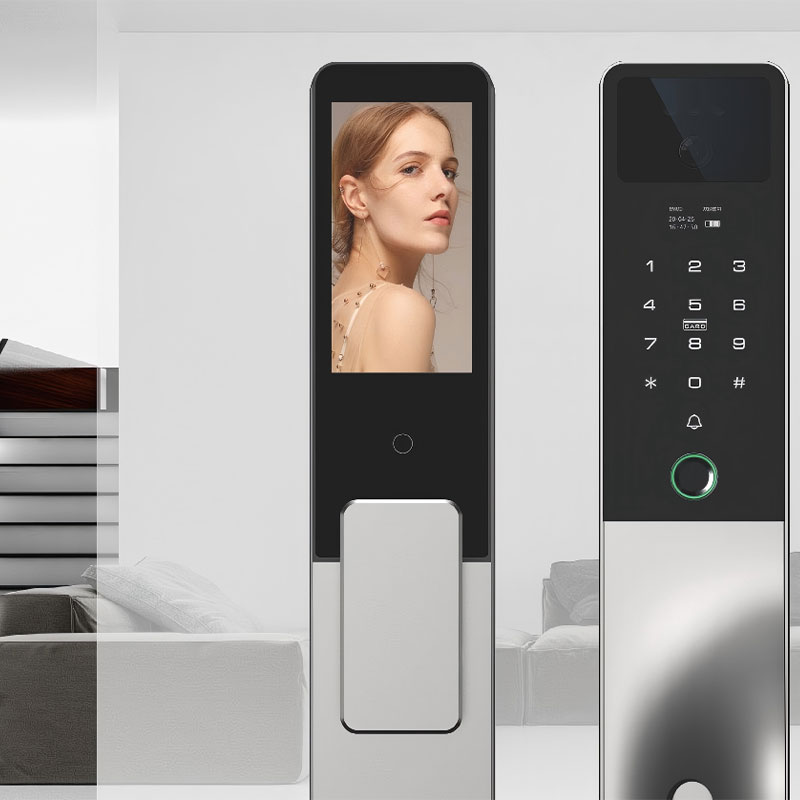 Advanced Digital Lock 3D Facial Recognition Automatic Electronic Home Security Biometric Fingerprint Door Lock RUBINHR C949-3