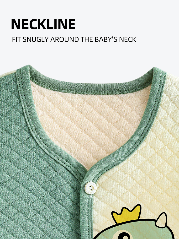 baby winter windproof cotton doublelayer thermal vest