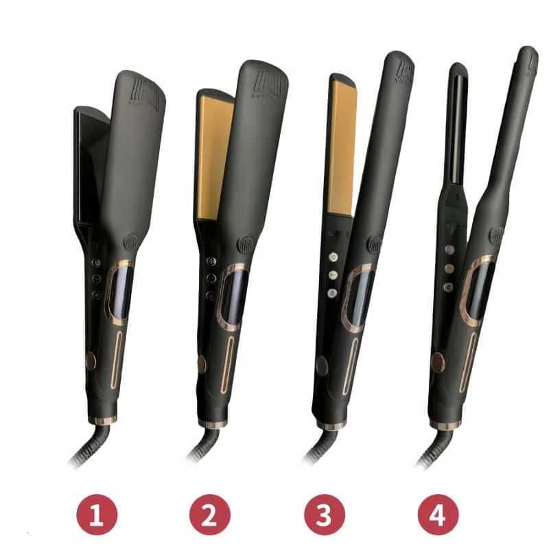 30s Fast Heating Mch Titanium Plate Portable Flat Iron 500 Degree High Temp Professional Styling Tool Hair Straightener W250814