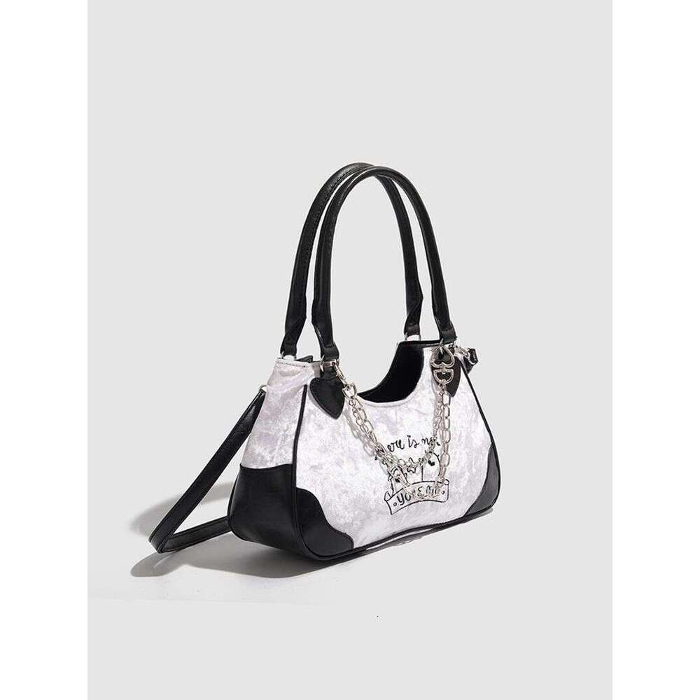 2025 New Sweet Cool Wind Saddle Niche Hottie Tote Armpit Hundred Commuter Single Slant Shoulder Bag