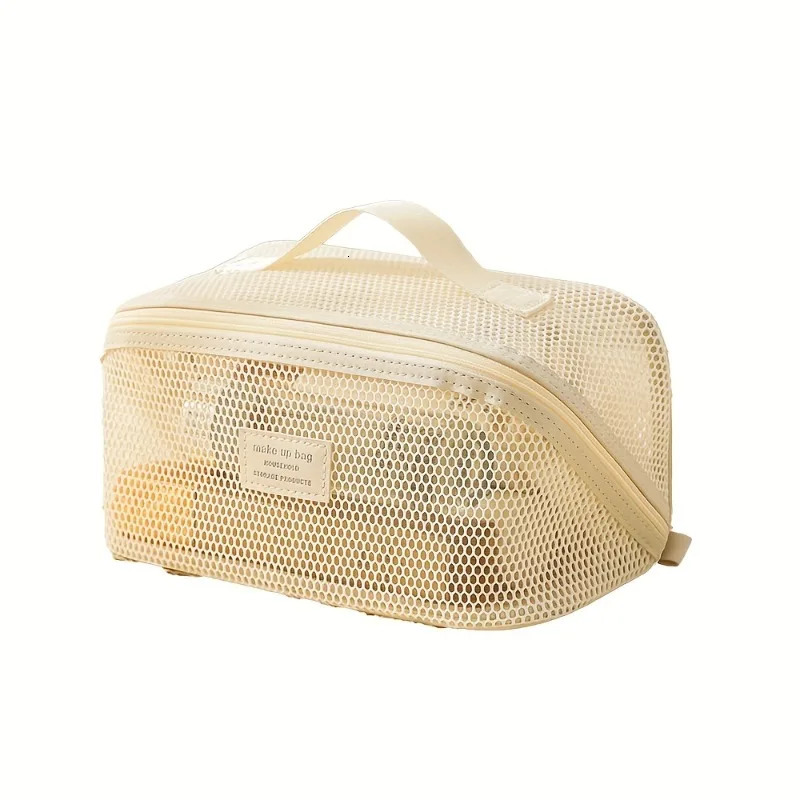 Makeup Organizer Female Toiletry Kit Bag Make Up Case Storage Pouch Lady Box Cosmetic Bag Organizer Bag For Travel Zip 250812