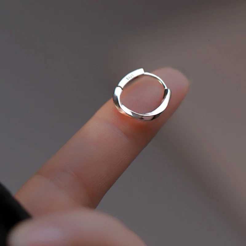 Geometric Wave Twisted Hoop Earrings for Women 2024 New Trend Simple Ear Buckle Jewelry Huggies XJ250814