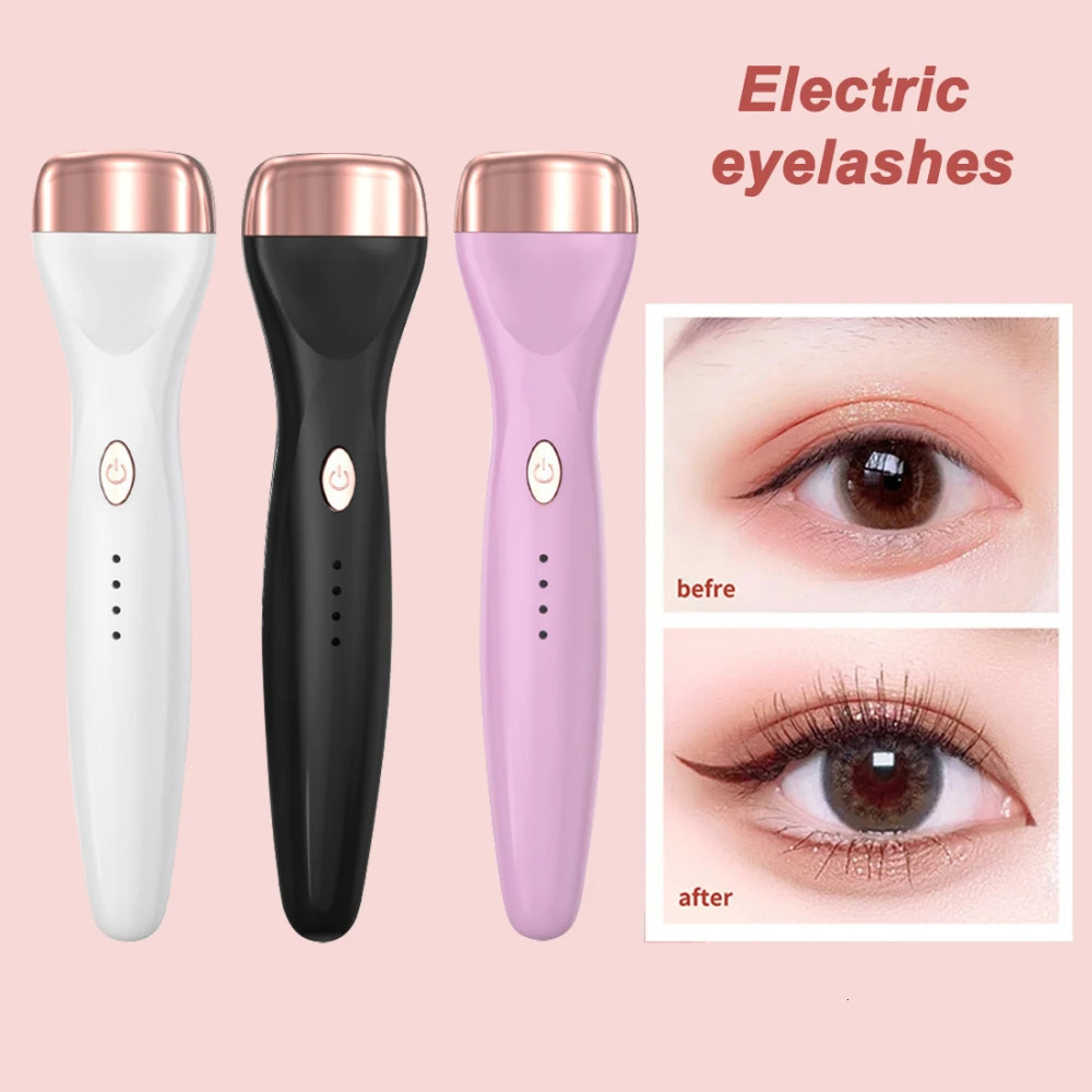 Portable 5D Heating Curling Electric Eyelash Curler 3 Modes Eyelash Curler Heated Eyelash Grafting Long Lasting Makeup Tool 250813