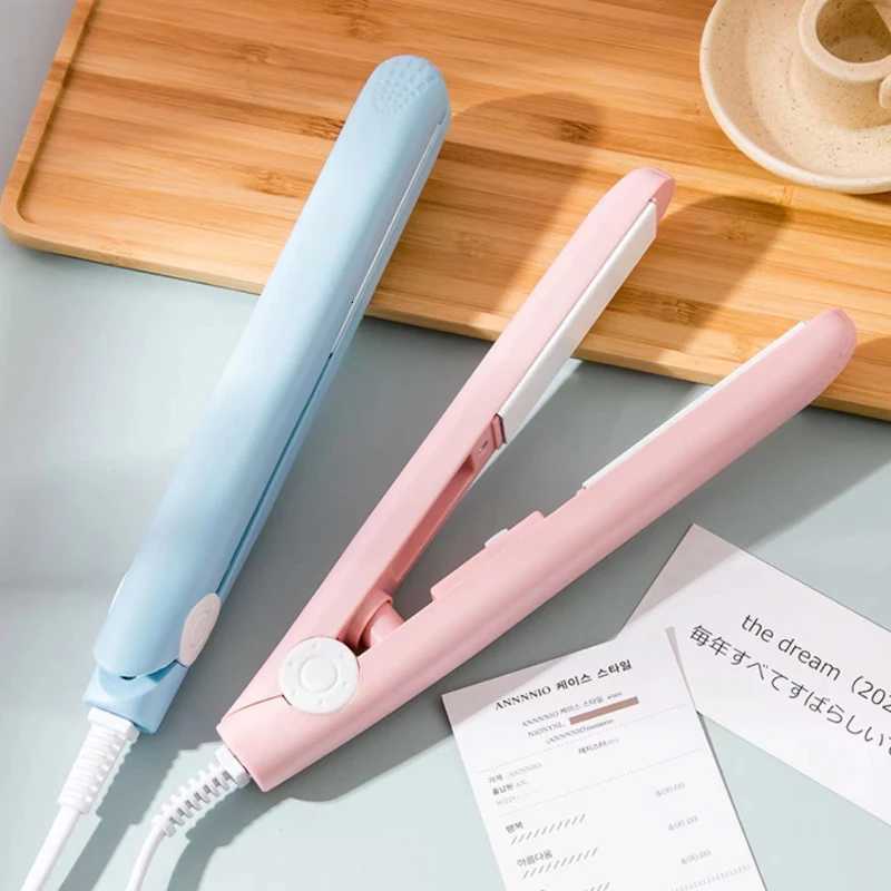 Mini Hair-Straightener Curly Straight Hair Supplies Thermostatic Curling Iron Professional Portable Hair Styling Tools With Box W250814