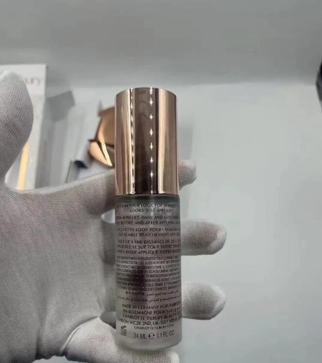 New Makeup Set Air Brush Flawless COMPLEXION PERFECTING SET 8ml Powder Compact No. 1 Palette 34ml Setting Spray Top quality 8g 0.28oz Cosmetics