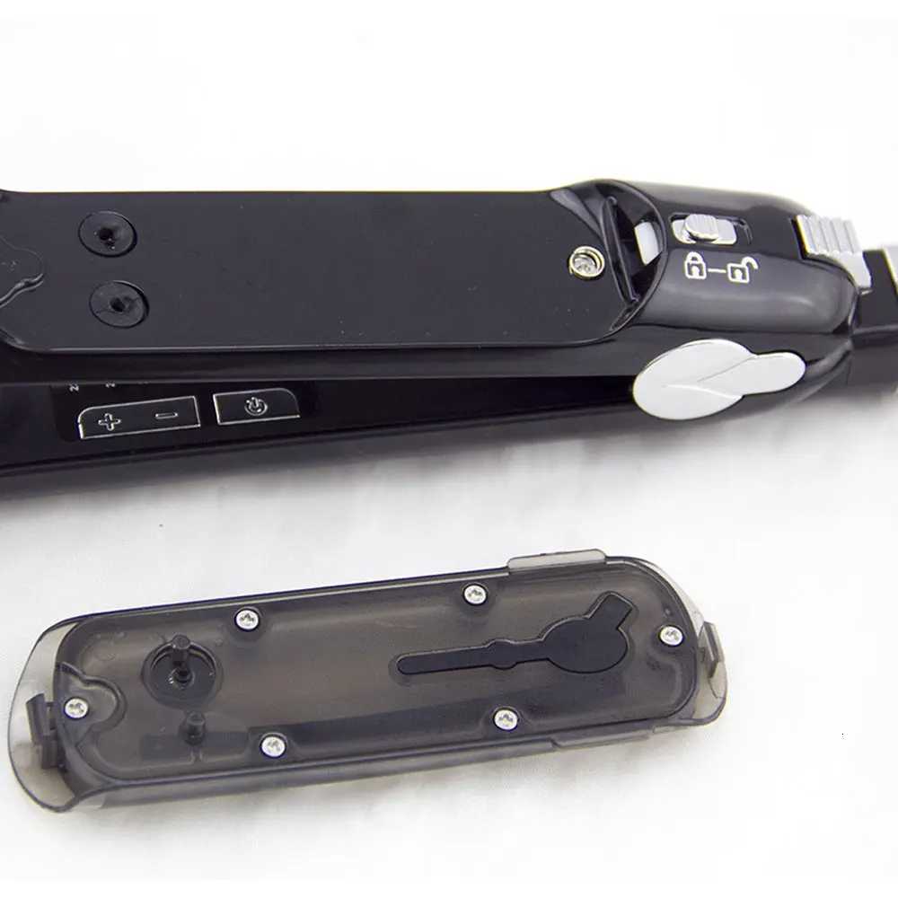 Household Hair Straightener Professional Steam Hair Flat Iron Ceramic Vapor Straight Curling Dual-use Hair Beauty W250814