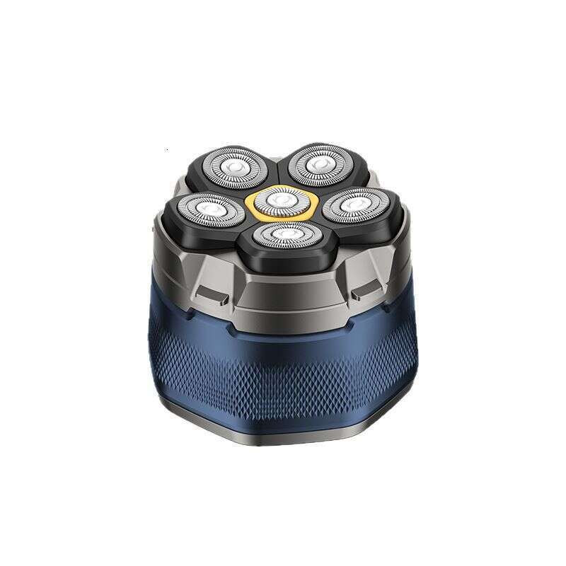 New Magnetic Rotating Six Blade Magic Bald Haircut Hine Fully Washable Body Shaver