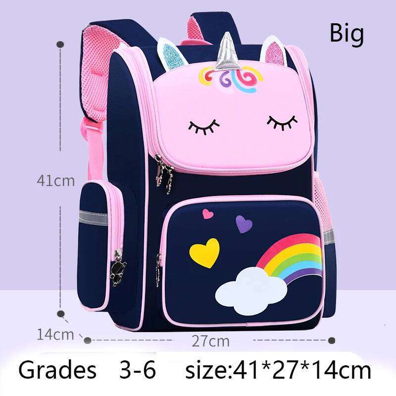 TRUST Backpack Kindergarten Girls Backpacks Children Preschool Bookbag 15inch School for Travel Kids Bags