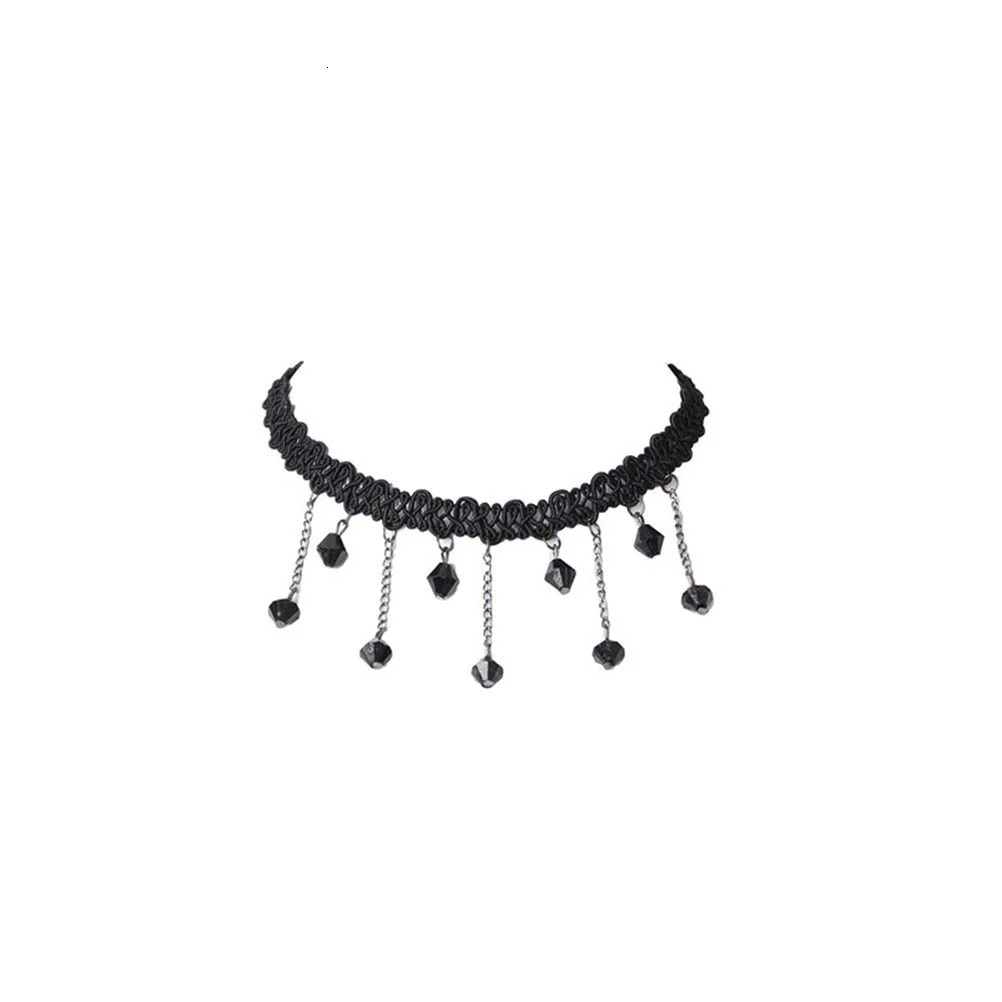 12 Pieces Simple Women Necklace girl Handmade Gothic Retro Vintage Lace Collar Choker Girl Accessories 250811