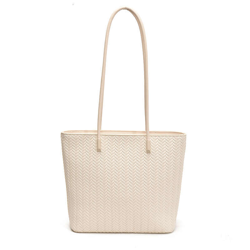 Korean Version Underarm Large Capacity Woven Tote for Women 2025 New Trendy Fashion Commuter Shoulder Bag