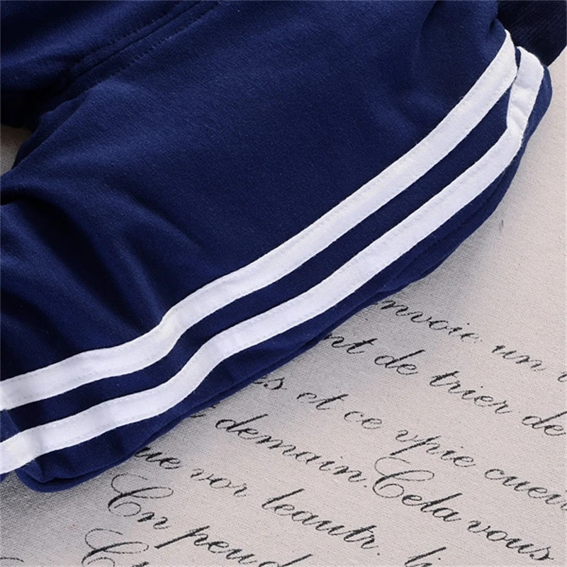 Spring Autumn Baby Boys Clothes Children Girls Sports Hooded Jacket Pants 2Pcs/Sets Toddler Casual Costume Kids Tracksuits 250813