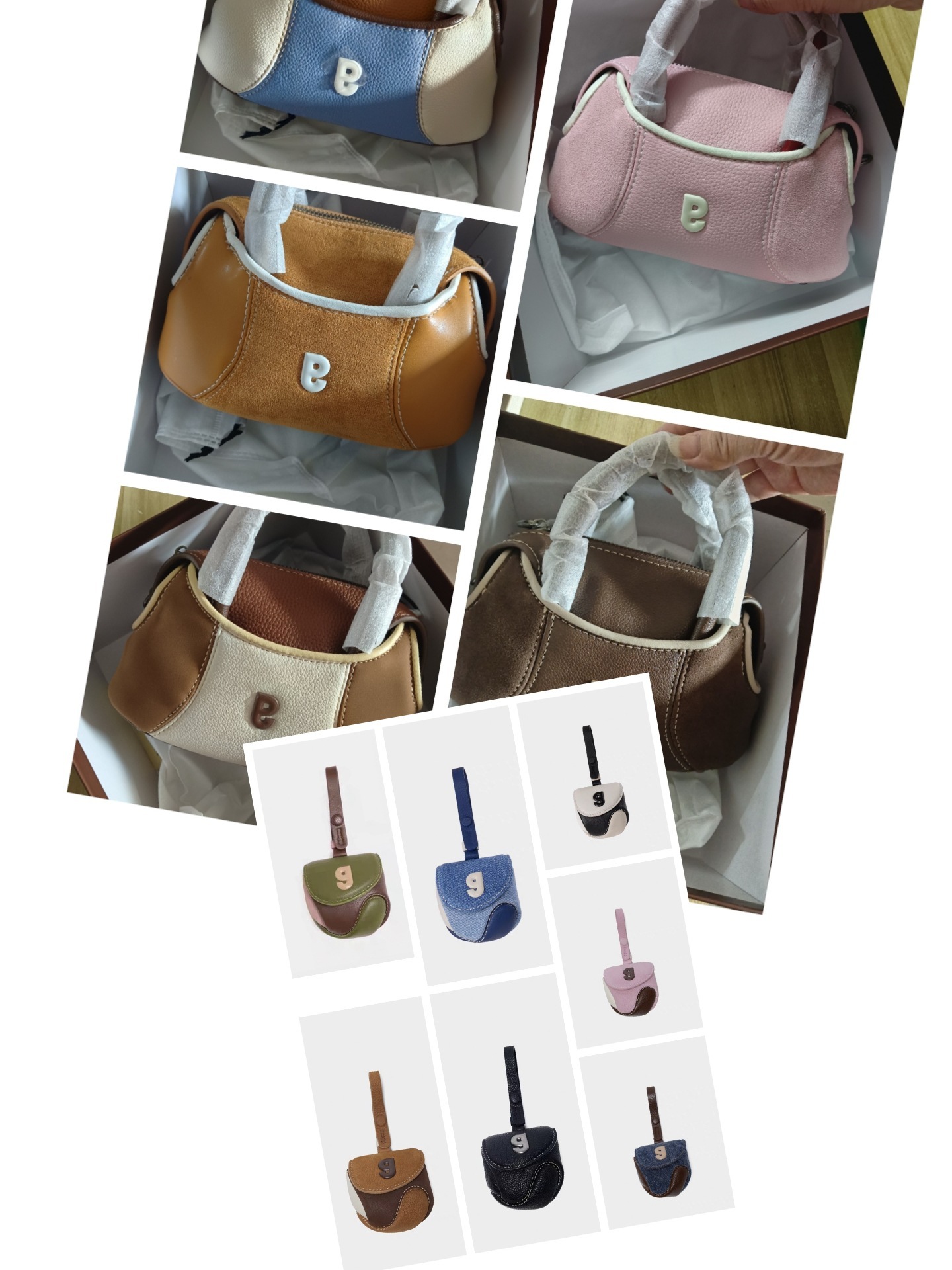 Boston bag 2025 new designer handbag women's crossbody bag