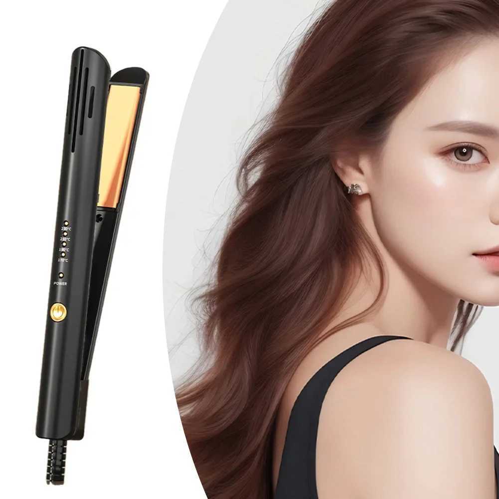 2-in-1 Hair Styler Compact Chuit Heat Frizz Free Travel Hair Straightener Professional Hair Styler Tool W250814