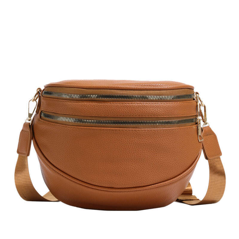 2025 New Chest Bags Designer Women with Wide Strap, Fashionable and Trendy Crossbody Bag, Versatile wallet Single Shoulder Bag for