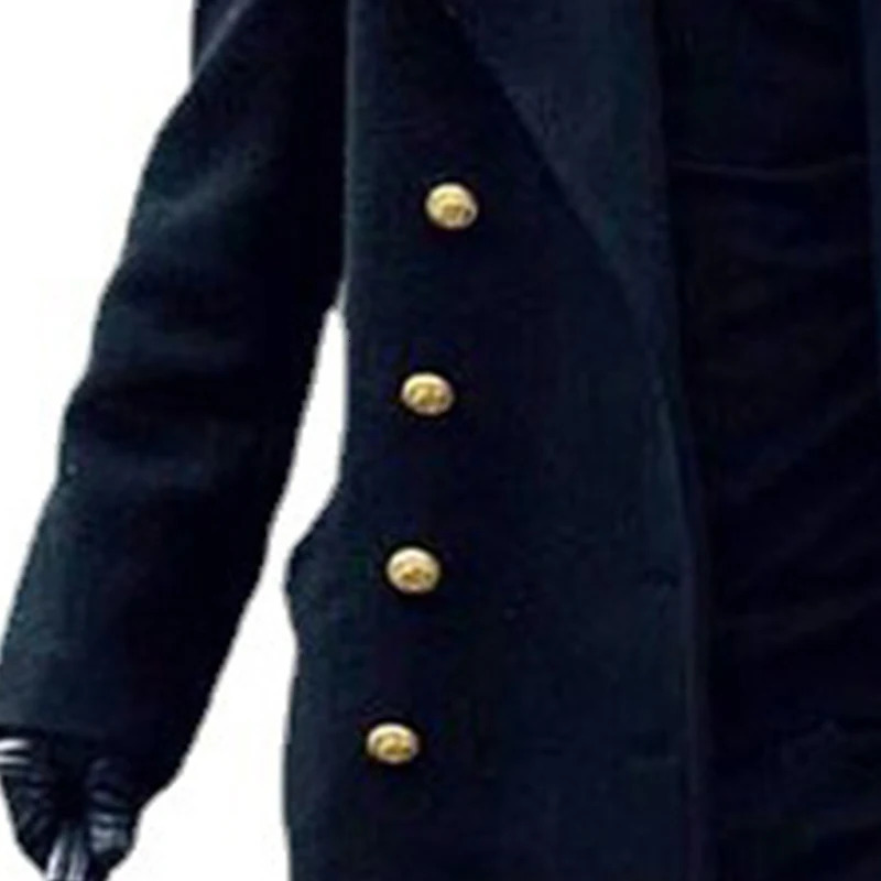 Overcoat Double Breasted Woolen Men Classic Fashion Versatile Windbreaker Winter Thickened Warmth for Business Outdoor Leisure 250813