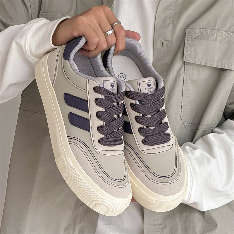 Men's canvas shoes 2026 spring sports skate shoes men's niche original German training skate shoes