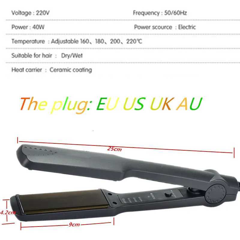 2024 Shipping Professional Straightening Irons Electric Hair Straightener Flat Iron Fast Warm Up Styling Tools W250814